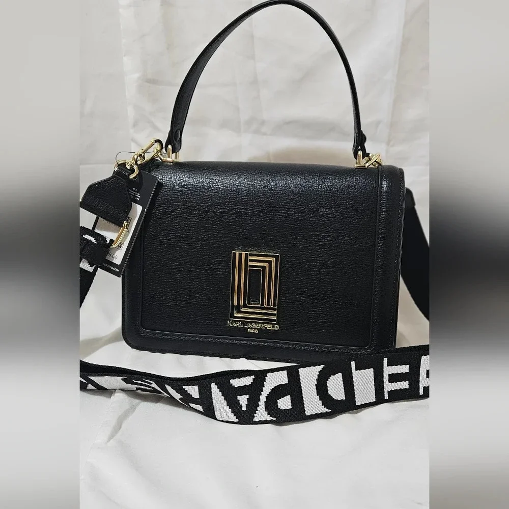 NWT KARL LAGERFELD PARIS CROSSBODY BAG - Picture 3 of 10